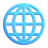 Globe-With-Meridians-3d icon