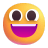 Grinning-Face-With-Big-Eyes-3d icon