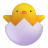 Hatching-Chick-3d icon