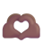 Heart Hands 3d Medium Dark icon