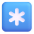 Keycap-Asterisk-3d icon