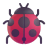 Lady Beetle 3d icon
