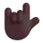 Love-You-Gesture-3d-Dark icon