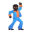Man-Dancing-3d-Dark icon