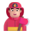 Man-Firefighter-3d-Light icon
