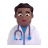 Man-Health-Worker-3d-Medium-Dark icon