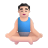 Man-In-Lotus-Position-3d-Light icon