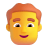 Man-Red-Hair-3d-Default icon