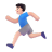 Man-Running-3d-Light icon
