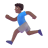 Man Running 3d Medium Dark icon