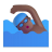 Man Swimming 3d Medium Dark icon