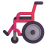 Manual-Wheelchair-3d icon