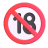No-One-Under-Eighteen-3d icon