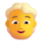 Person-Blonde-Hair-3d-Default icon