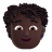 Person-Curly-Hair-3d-Dark icon