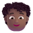 Person-Curly-Hair-3d-Medium-Dark icon