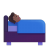 Person-In-Bed-3d-Medium-Dark icon