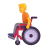 Person-In-Manual-Wheelchair-3d-Default icon