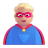 Person Superhero 3d Medium Light icon