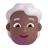 Person-White-Hair-3d-Medium-Dark icon