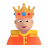 Person-With-Crown-3d-Medium-Light icon