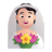 Person-With-Veil-3d-Light icon