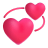 Revolving-Hearts-3d icon