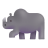 Rhinoceros 3d icon
