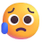 Sad-But-Relieved-Face-3d icon