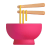 Steaming-Bowl-3d icon