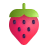 Strawberry 3d icon