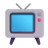 Television 3d icon