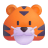Tiger-Face-3d icon
