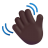 Waving-Hand-3d-Dark icon