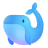 Whale-3d icon