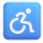Wheelchair-Symbol-3d icon
