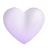 White-Heart-3d icon