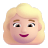 Woman-Blonde-Hair-3d-Light icon