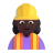 Woman-Construction-Worker-3d-Dark icon