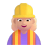 Woman-Construction-Worker-3d-Medium-Light icon