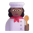 Woman Cook 3d Medium Dark icon