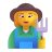 Woman Farmer 3d Default icon
