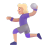 Woman-Playing-Handball-3d-Medium-Light icon