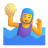 Woman Playing Water Polo 3d Default icon