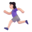 Woman-Running-3d-Light icon