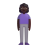 Woman-Standing-3d-Dark icon