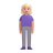 Woman-Standing-3d-Medium-Light icon
