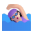 Woman-Swimming-3d-Light icon