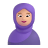 Woman-With-Headscarf-3d-Medium-Light icon