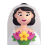 Woman-With-Veil-3d-Light icon